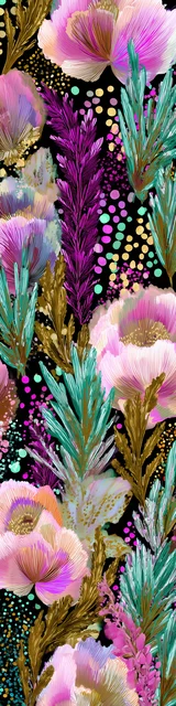 Free colorful bookmark featuring an illustrated seaweed collection